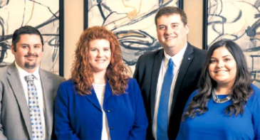 Image of our retail banking team members: Chris, Mandy, Blake and Briana